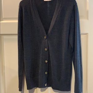 dark grey Tory Burch jacket
